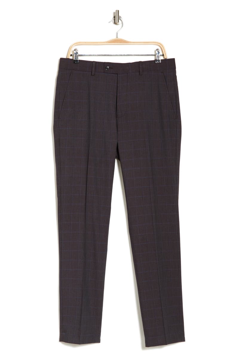 Original Penguin Windowpane Dress Pants, Main, color, 