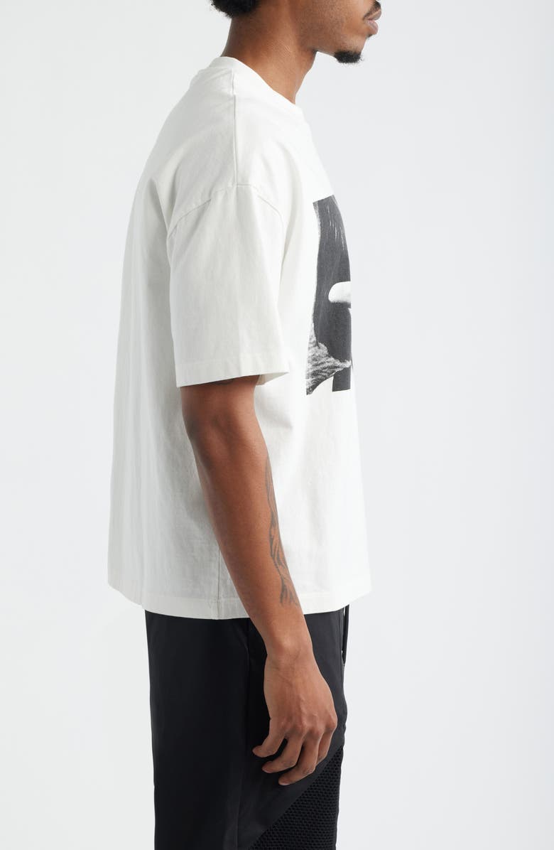 CRIMINAL DAMAGE Cover Up Graphic T-Shirt, Alternate, color, Off-White