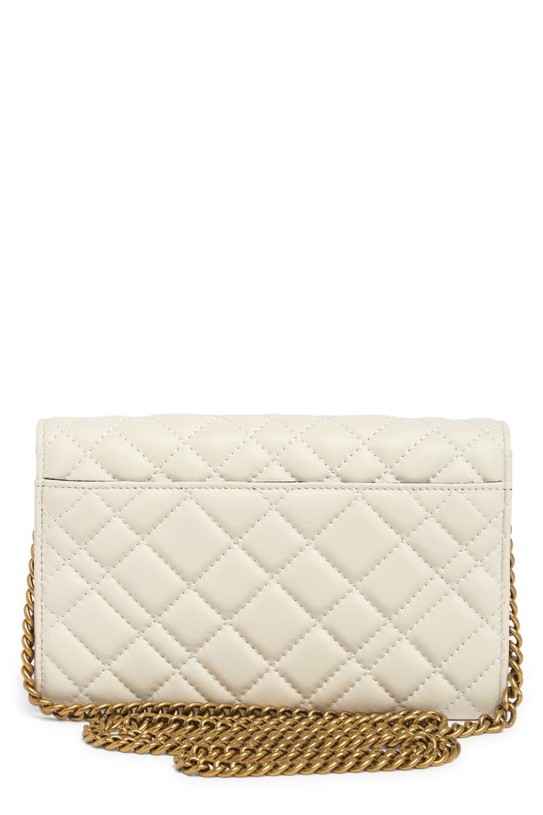 KURT GEIGER Brixton Chain Wallet, Alternate, color, BONE
