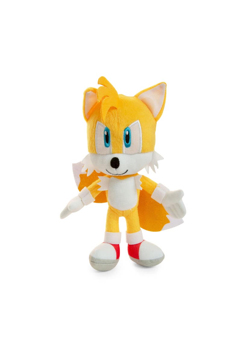 Toynk Sonic the Hedgehog 8-Inch Character Plush Toy | Tails, Main, color, Yellow