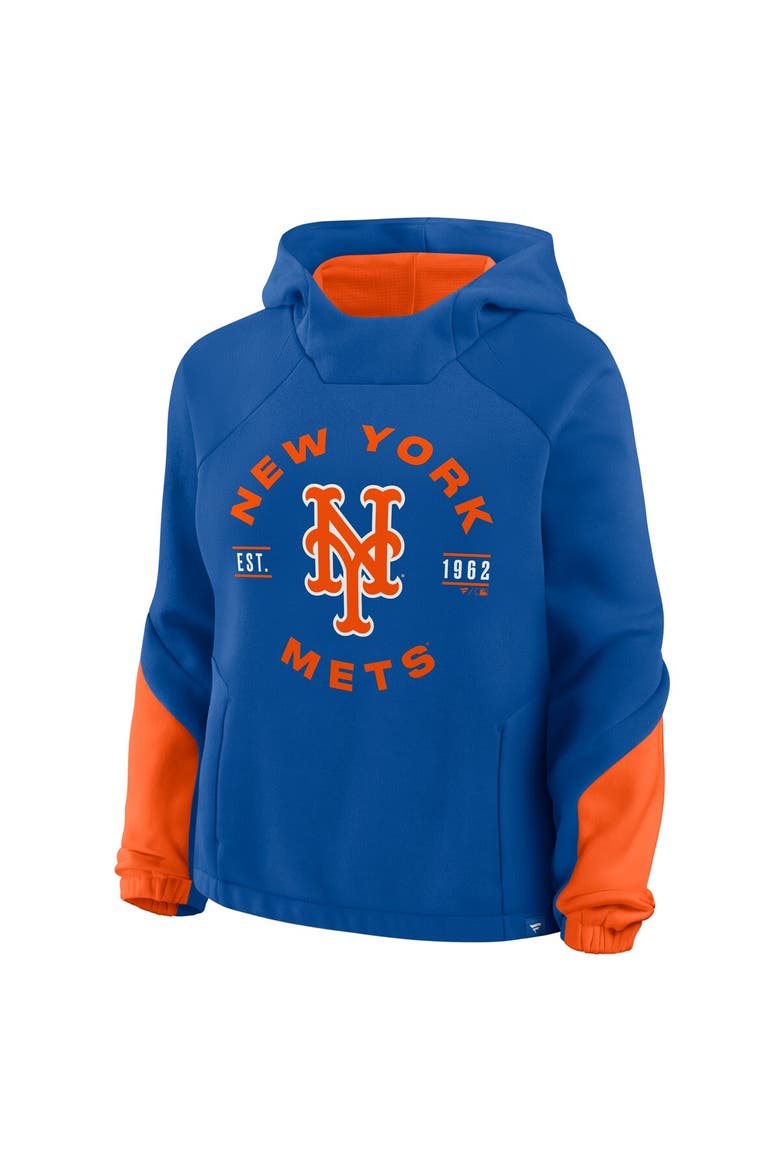 Women's Fanatics Royal New York Mets Oversized Time to Win Pullover Hoodie, Alternate, color, Royal