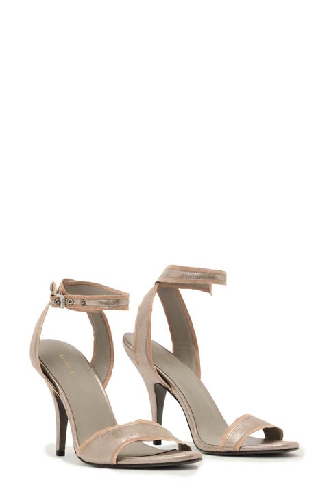 Vera Leather Ankle Strap Sandal (Women)