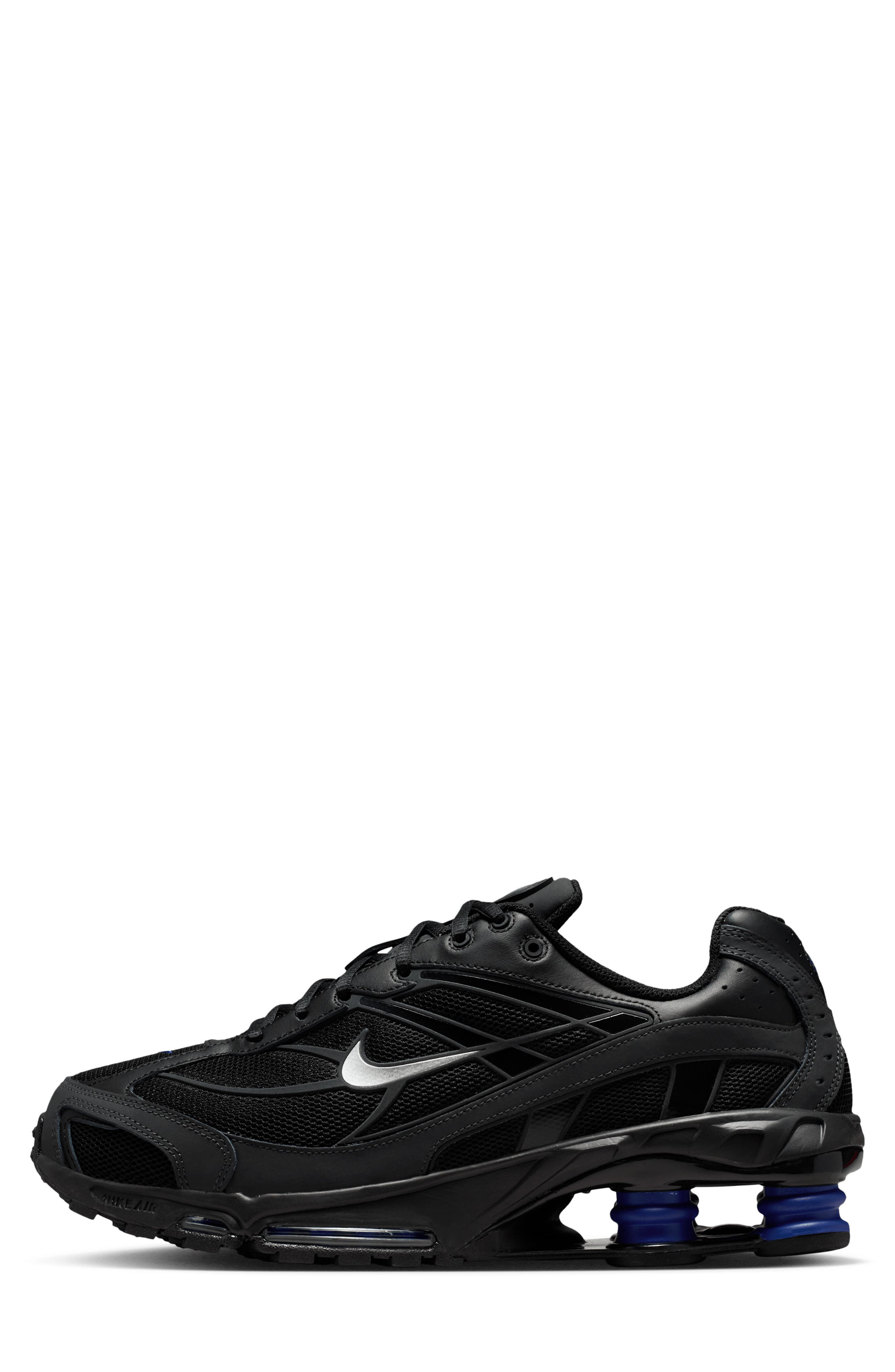 Nike Shox Ride 2 Sneaker, Alternate, color, Black/ Deep Royal Blue