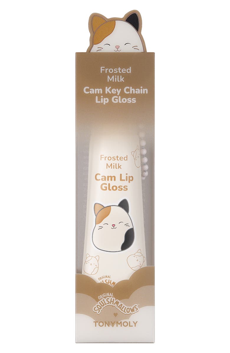 TONYMOLY x Squishmallow Frosted Milk Cam the Cat Lip Gloss, Alternate, color, 
