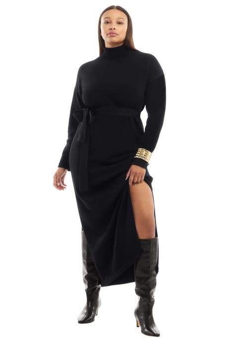 Turtleneck Sweater Dress (Plus Available)