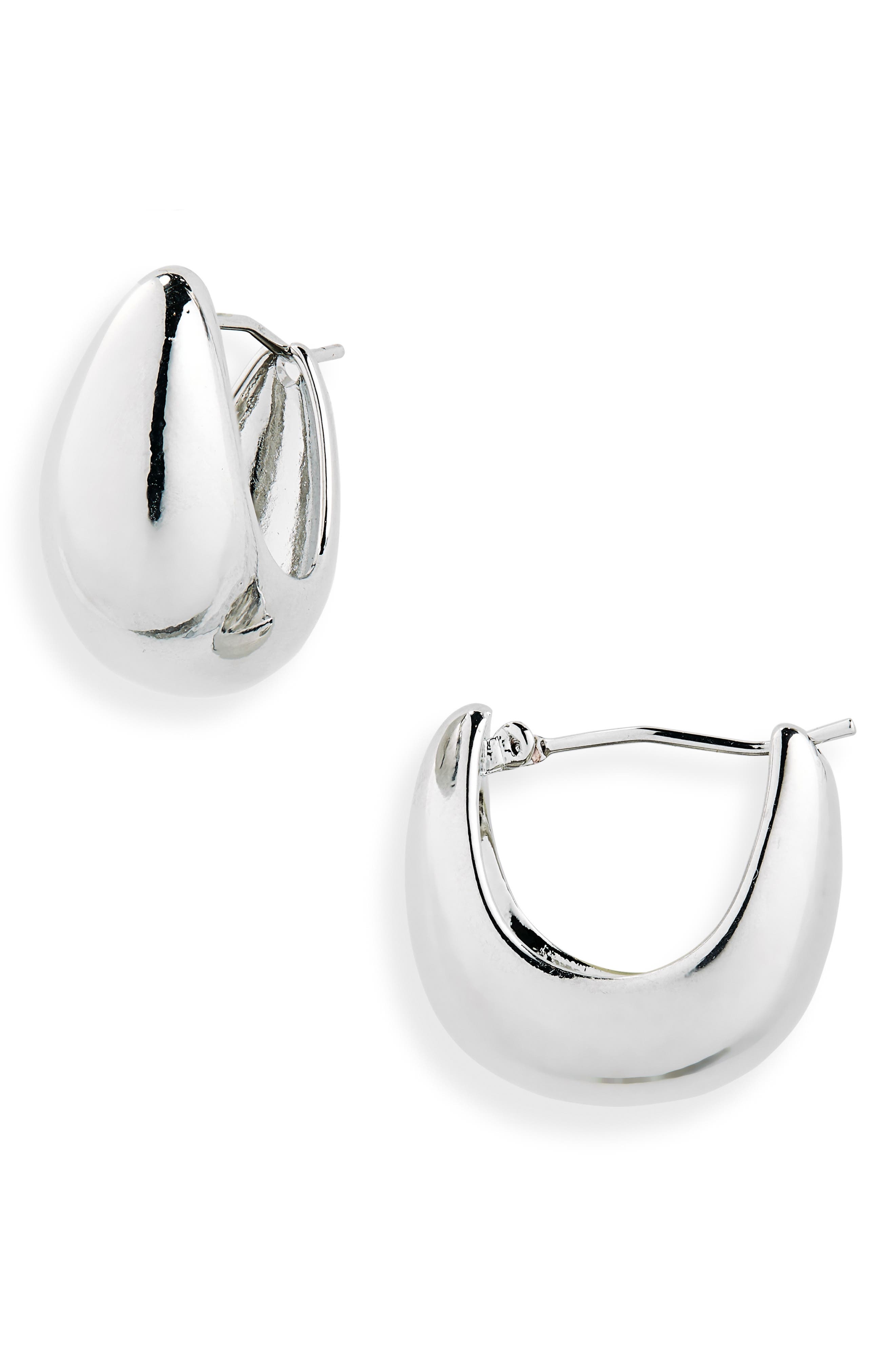 NORDSTROM RACK Teardrop Hoop Earrings