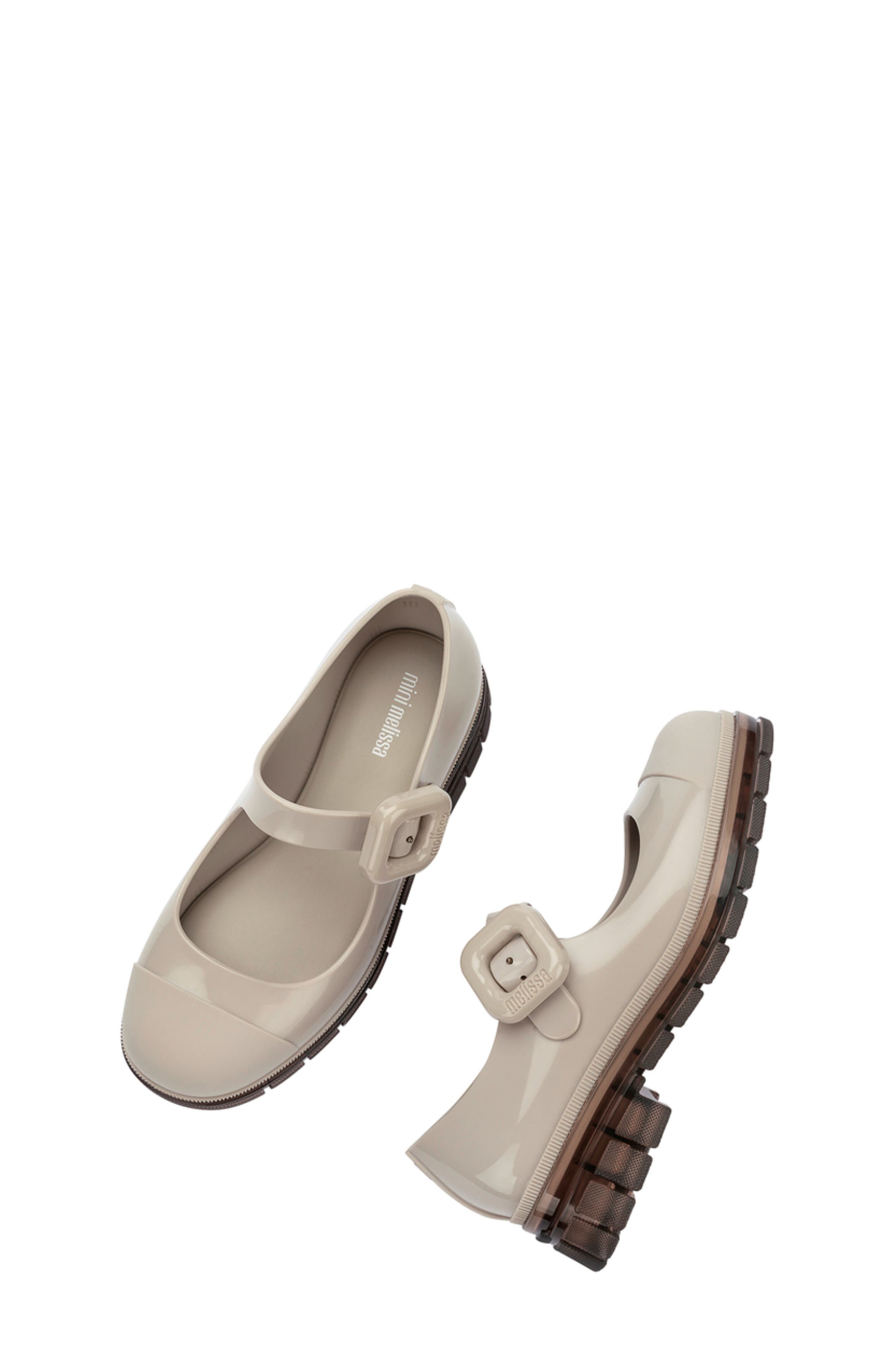 Kids' June Mary Jane Flat, Alternate, color, BEIGE