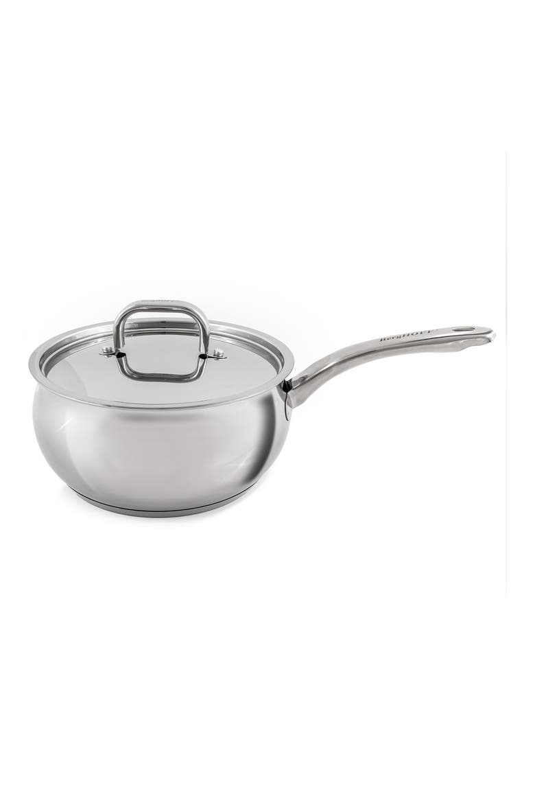 Stainless Steel Belly 4-Piece Cookware Set, Alternate, color, SILVER
