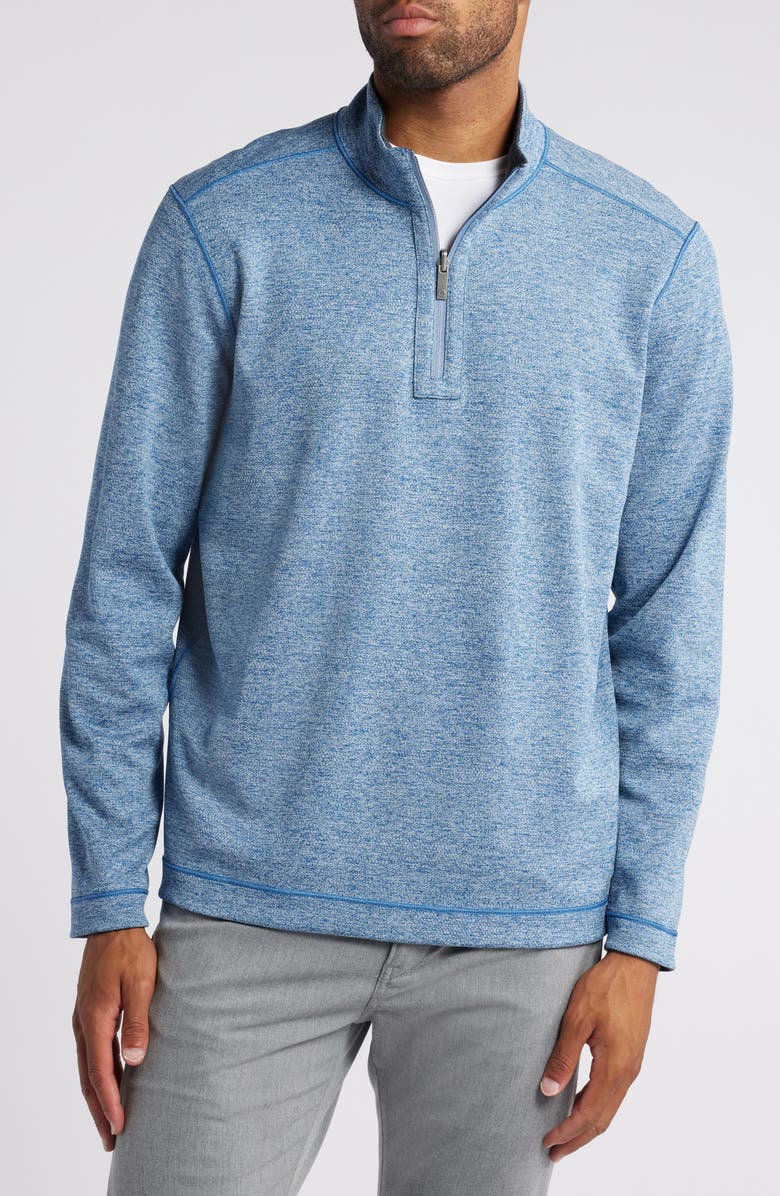 Johnston & Murphy XC4<sup>®</sup> Reversible Performance Quarter Zip, Alternate, color, Navy