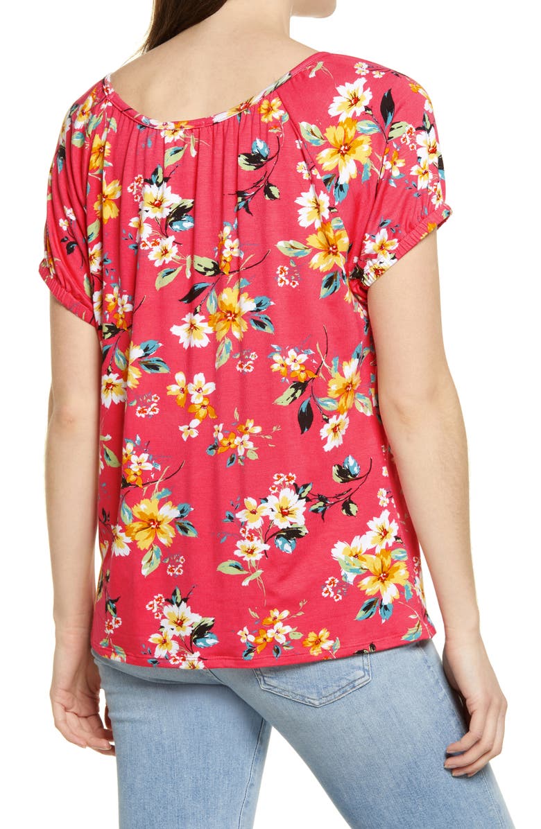 Loveappella Scoop Neck Top, Alternate, color, 