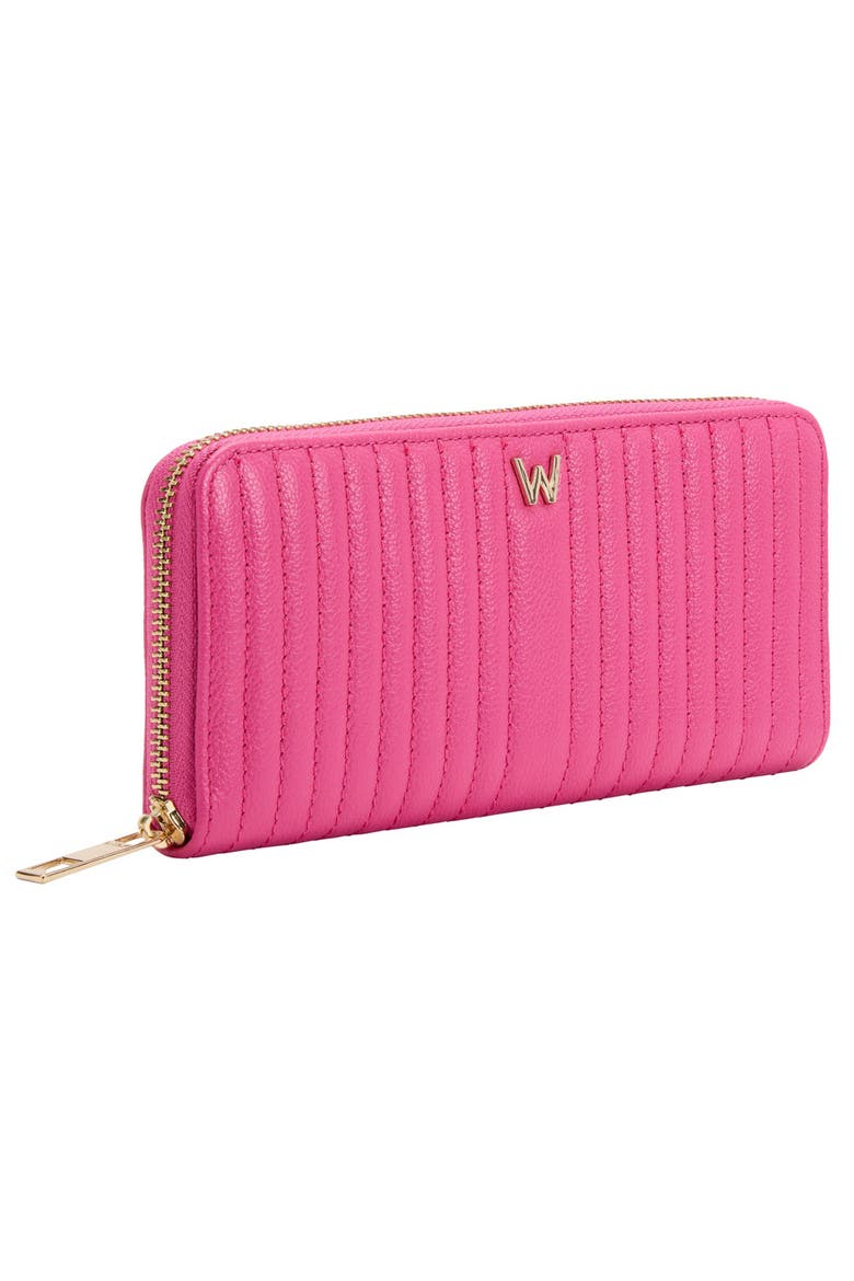 Mimi Continental Wallet, Alternate, color, Mimi Pink