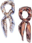 Treasure & Bond Assorted 2-Pack Satin Scarf