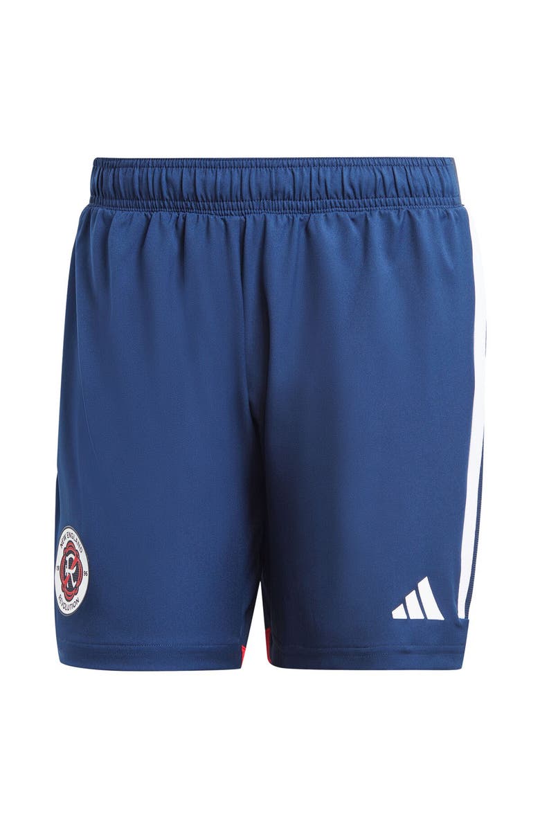 adidas Men's adidas Navy New England Revolution 2024 Home Authentic Shorts, Alternate, color,
