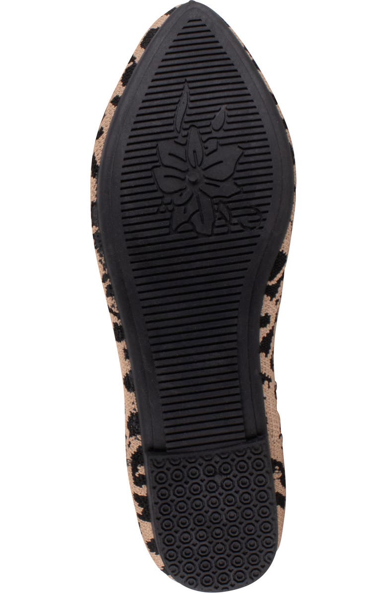 Tahari Tortuga Ballet Flat, Alternate, color, Cheetah