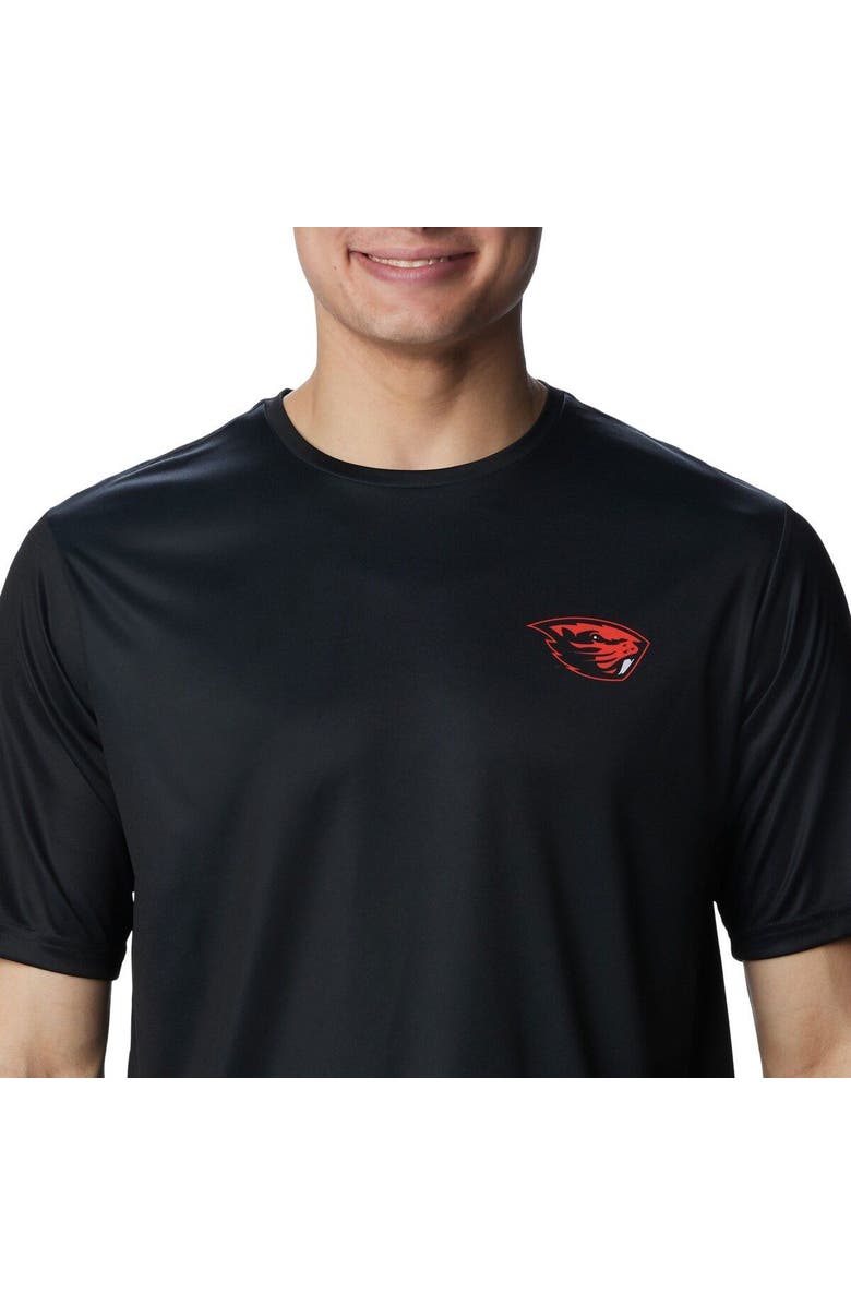Columbia Men's Columbia Black Oregon State Beavers Terminal Tackle Badge Omni-Shade T-Shirt, Alternate, color, 