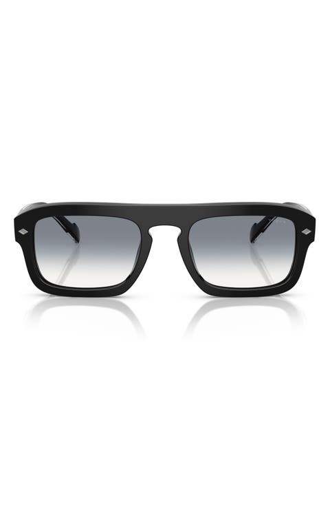 53mm Gradient Square Sunglasses
