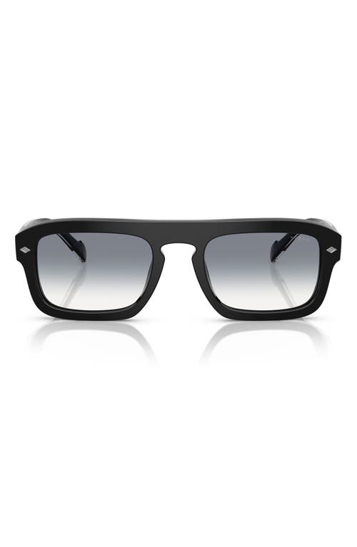 Vogue 53mm Gradient Square Sunglasses In Black