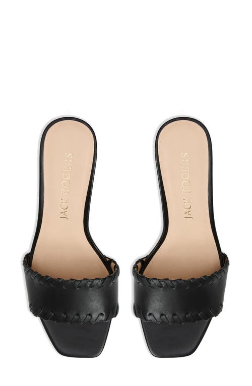 Jack Rogers Flora Slide Sandal In Black