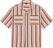 Reiss Celeste Stripe Camp Shirt