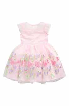 BLUEBERRY Kids' Butterfly Border Party Dress