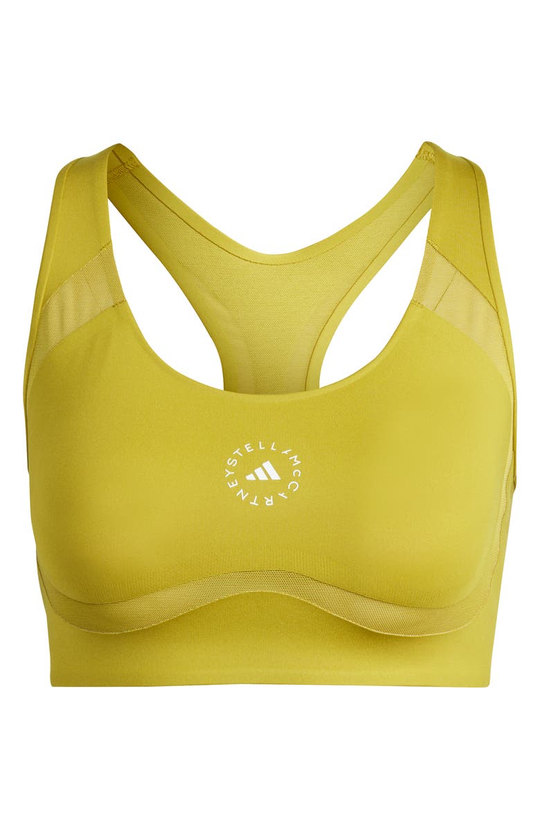 adidas by Stella McCartney Racerback Sports Bra, Alternate, color, 