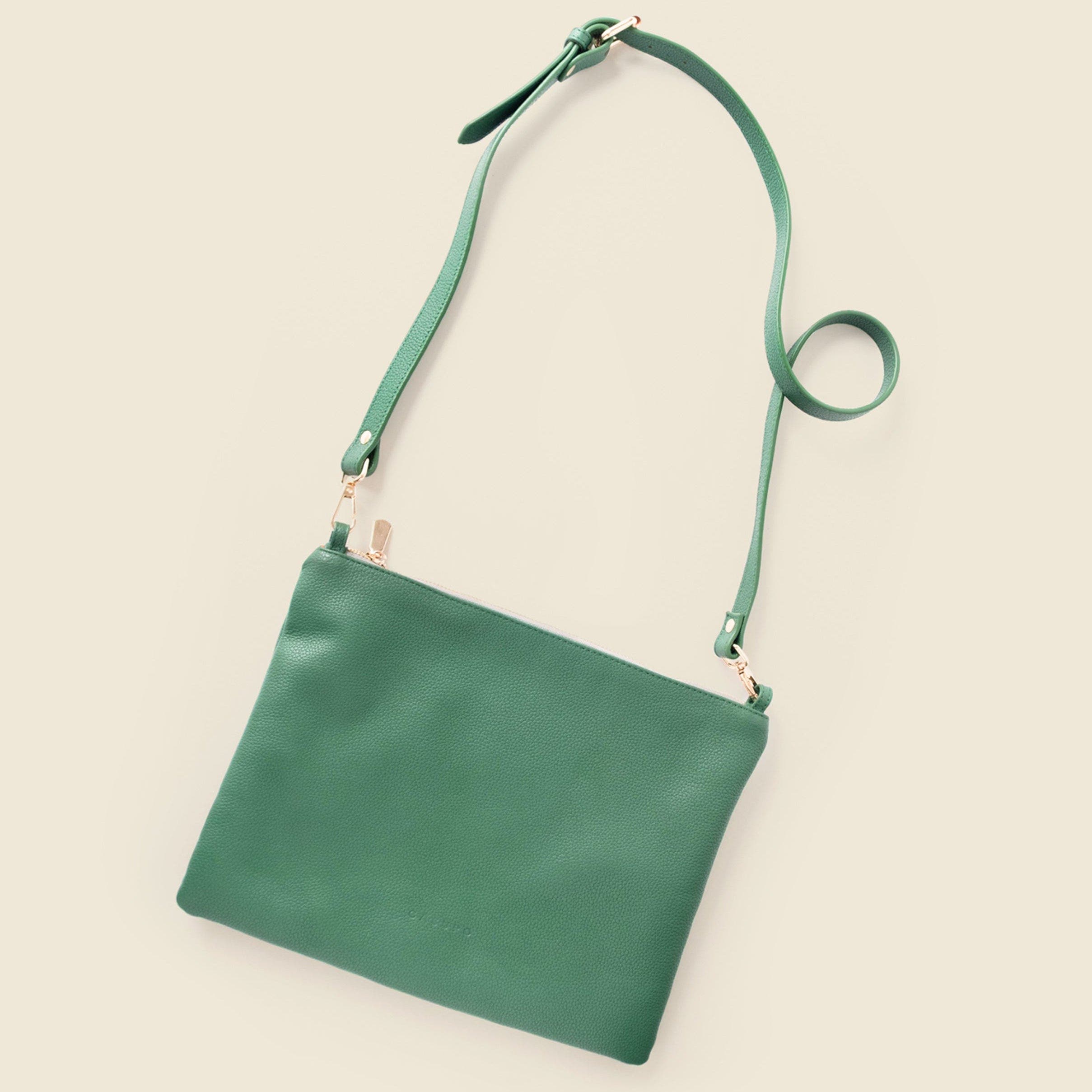 Leather Crossbody Bag with Adjustable Strap, Alternate, color, Black