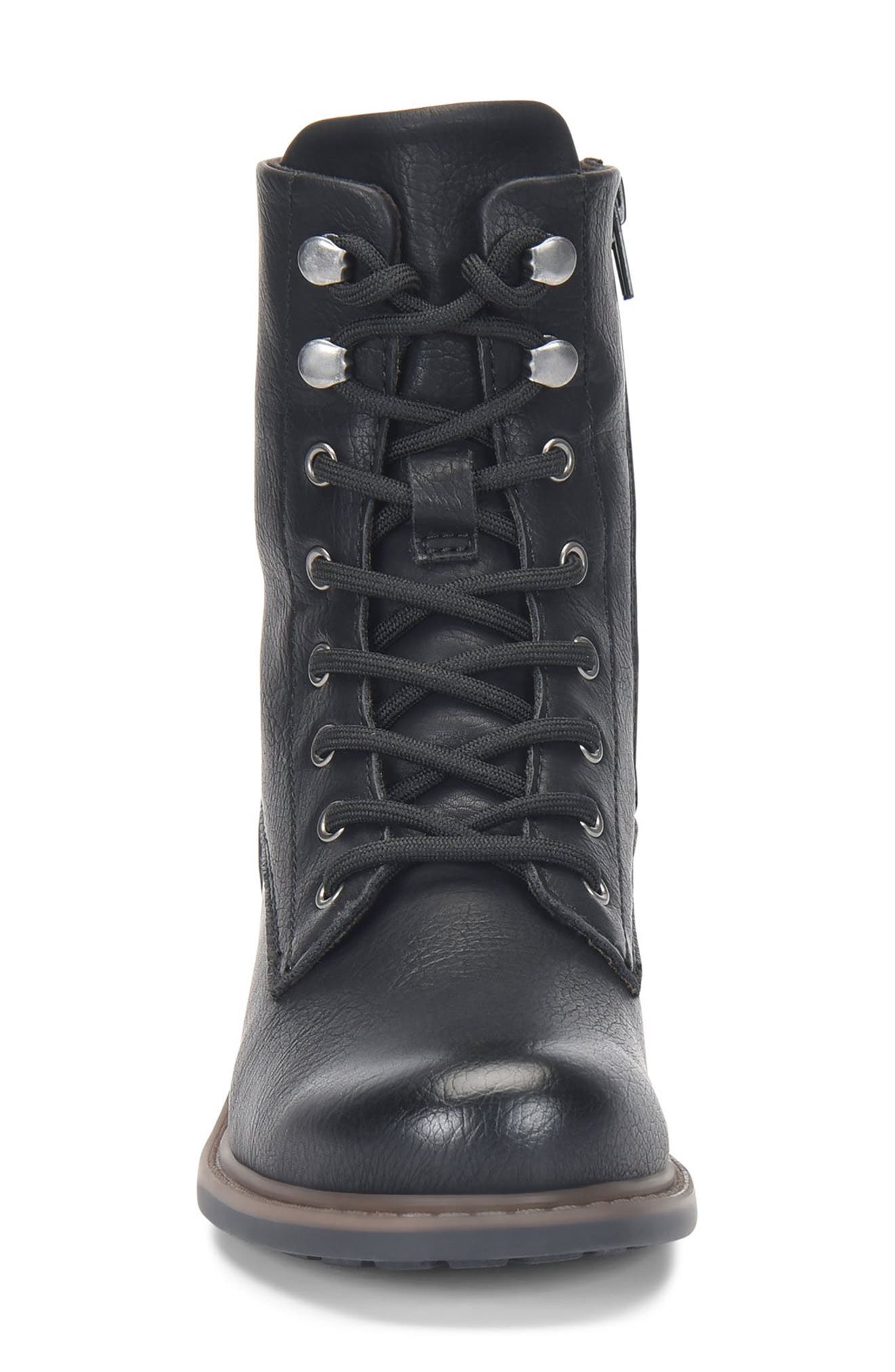 B O C BY BØRN Born Carter Combat Boot, Alternate, color, Black