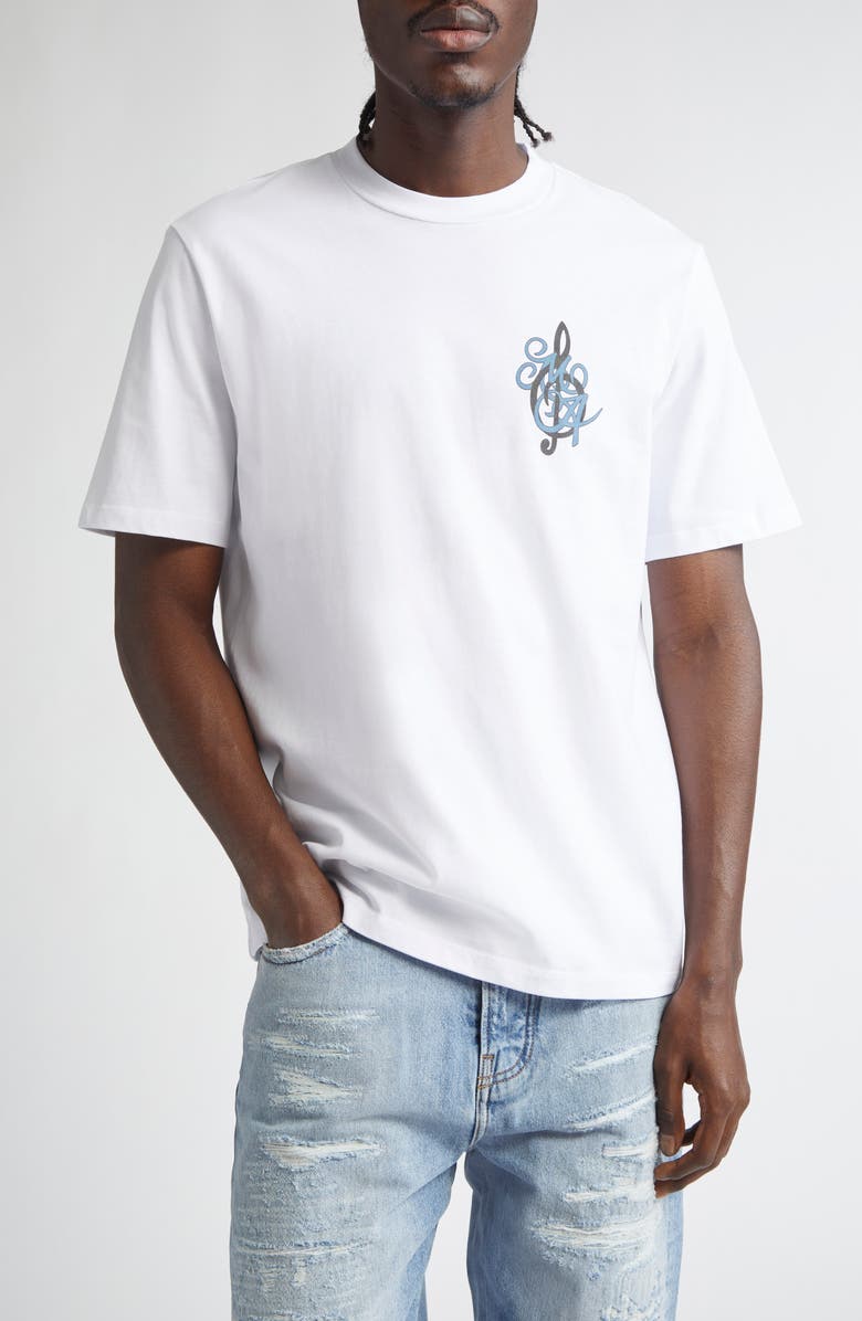 AMIRI Jazz Band Graphic T-Shirt, Main, color, 