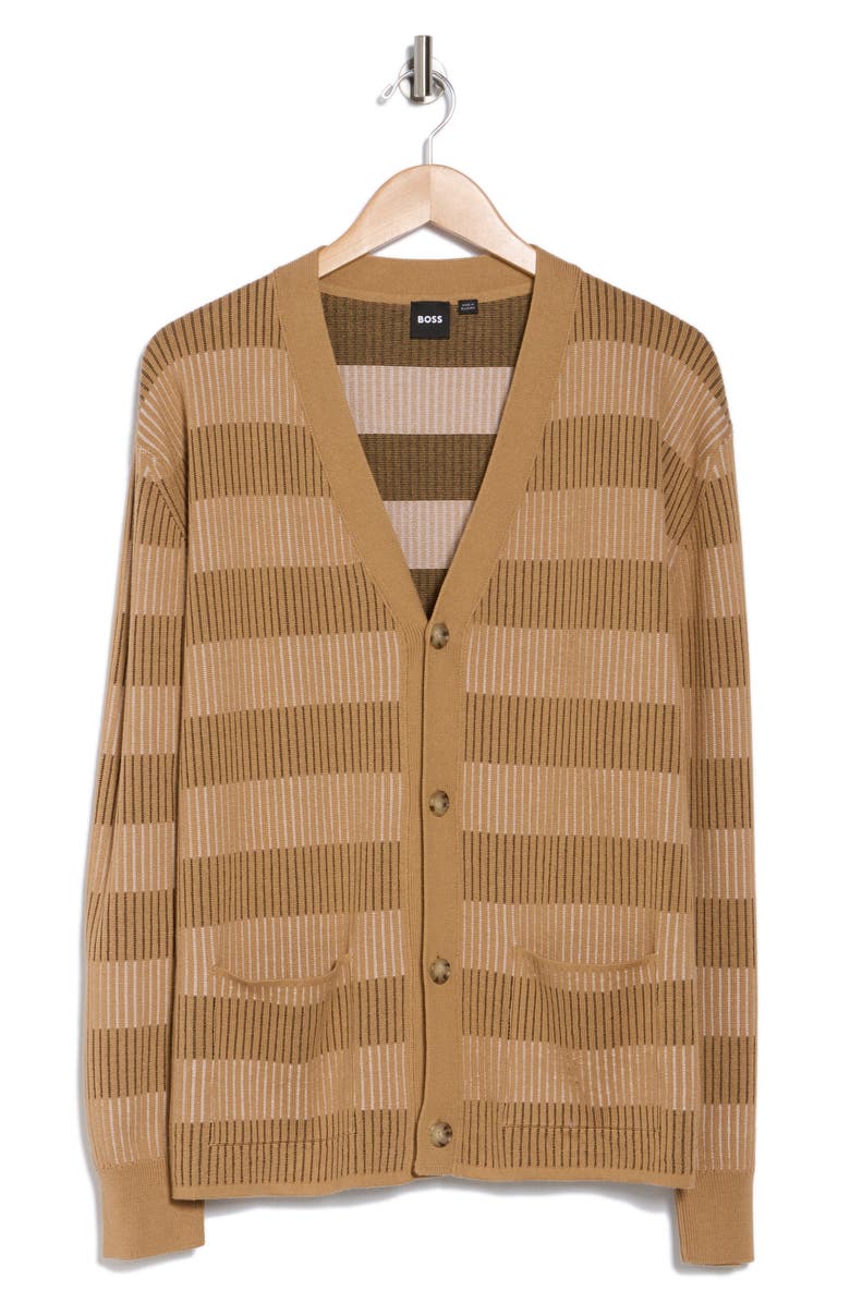 BOSS Peloy Cotton Cardigan, Alternate, color, 