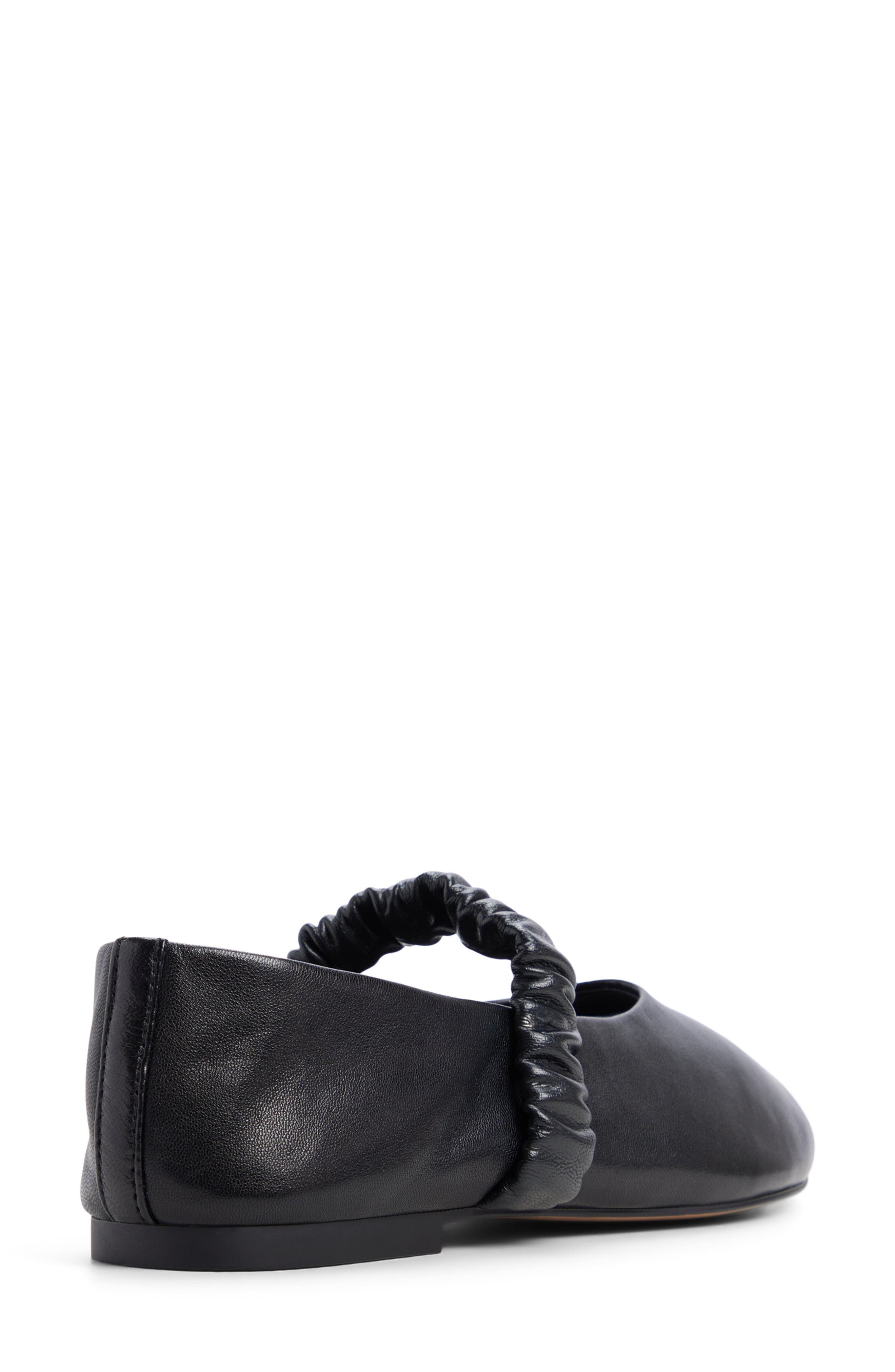 Haylia Mary Jane Flat, Alternate, color, BLACK