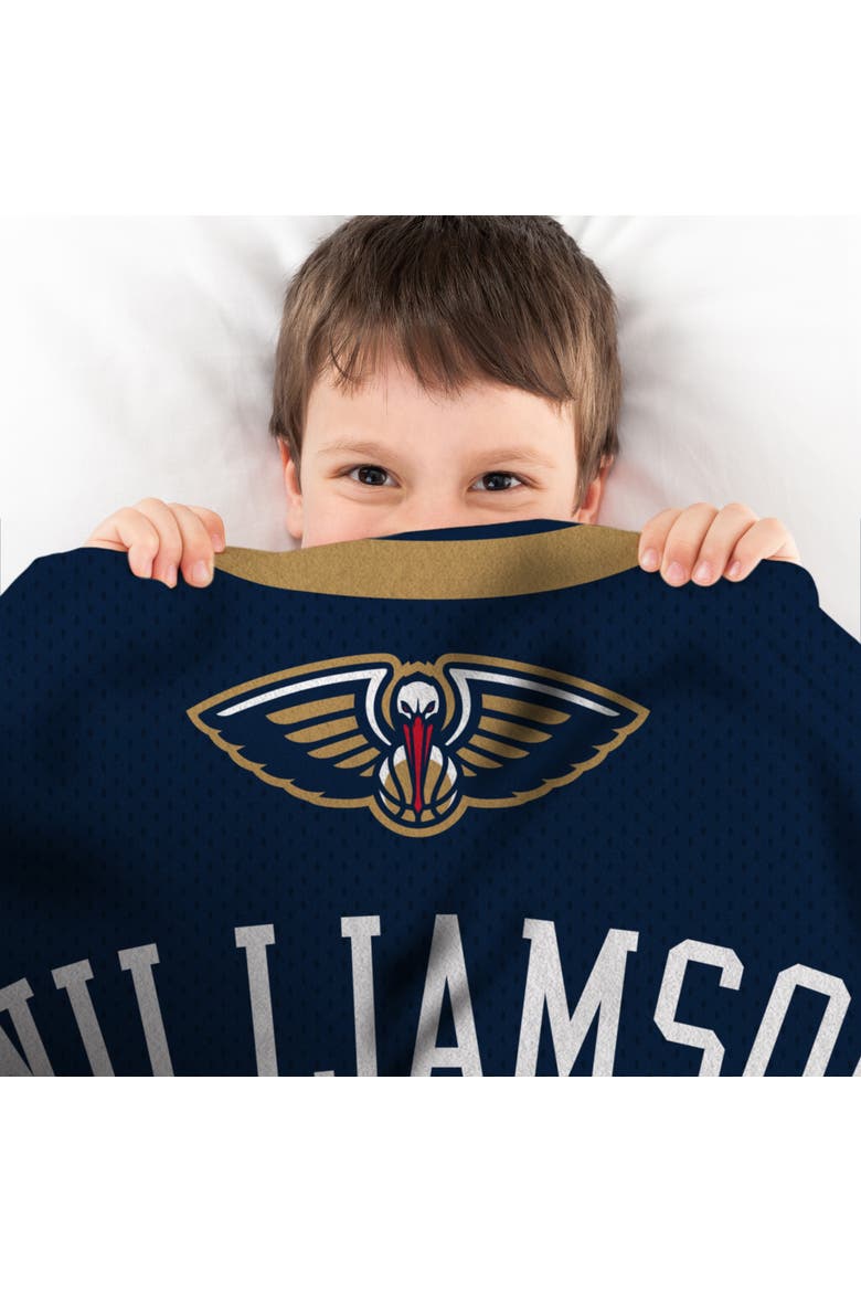 New Orleans Pelicans Zion Williamson 60" x 80" Raschel Throw Blanket, Alternate, color, None