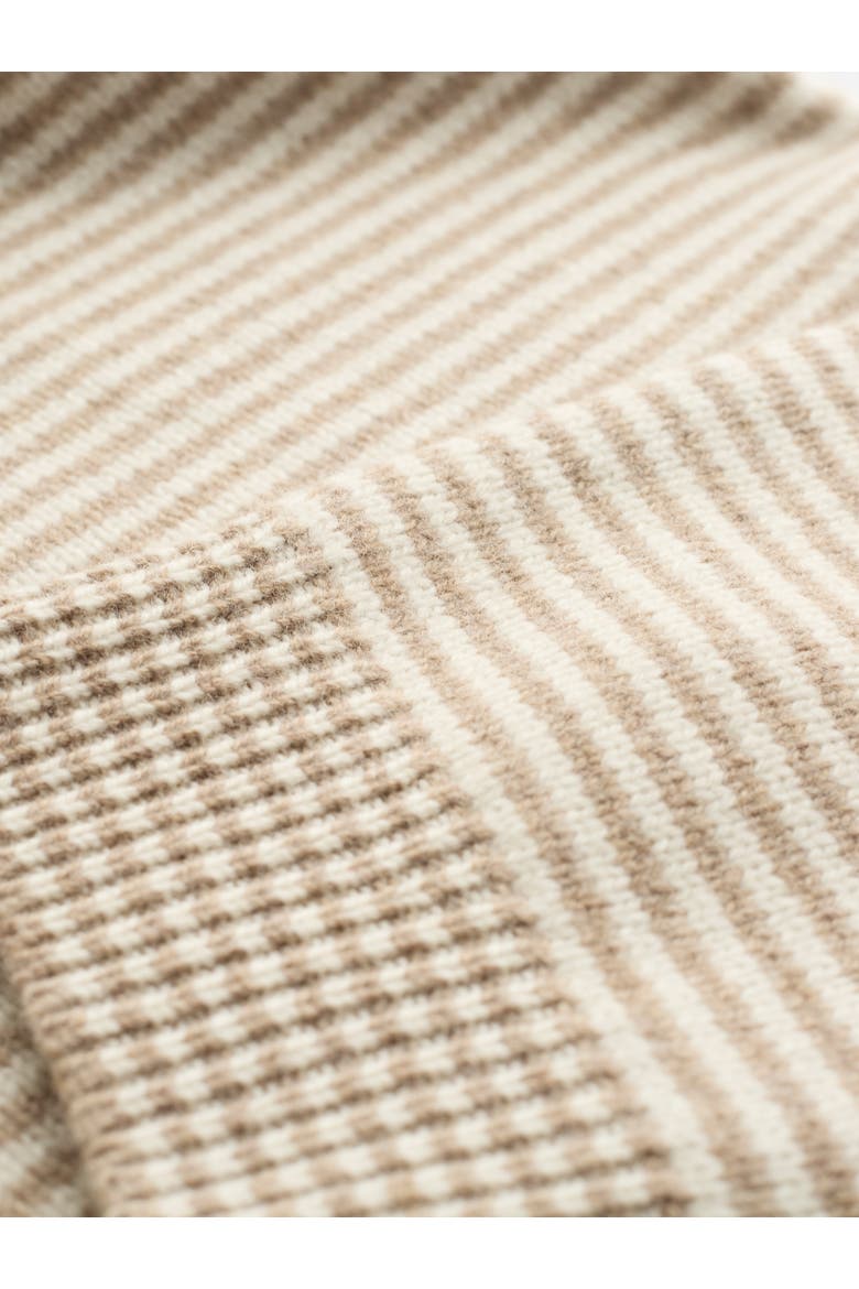 Felted Funnel Neck Sweater, Alternate, color, OATMEAL MICRO