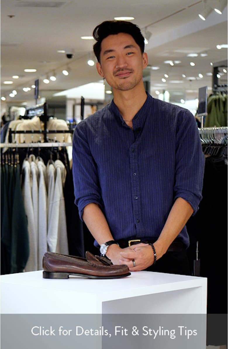 Larkin Tassel Brogue Weejun Loafer, sales video thumbnail