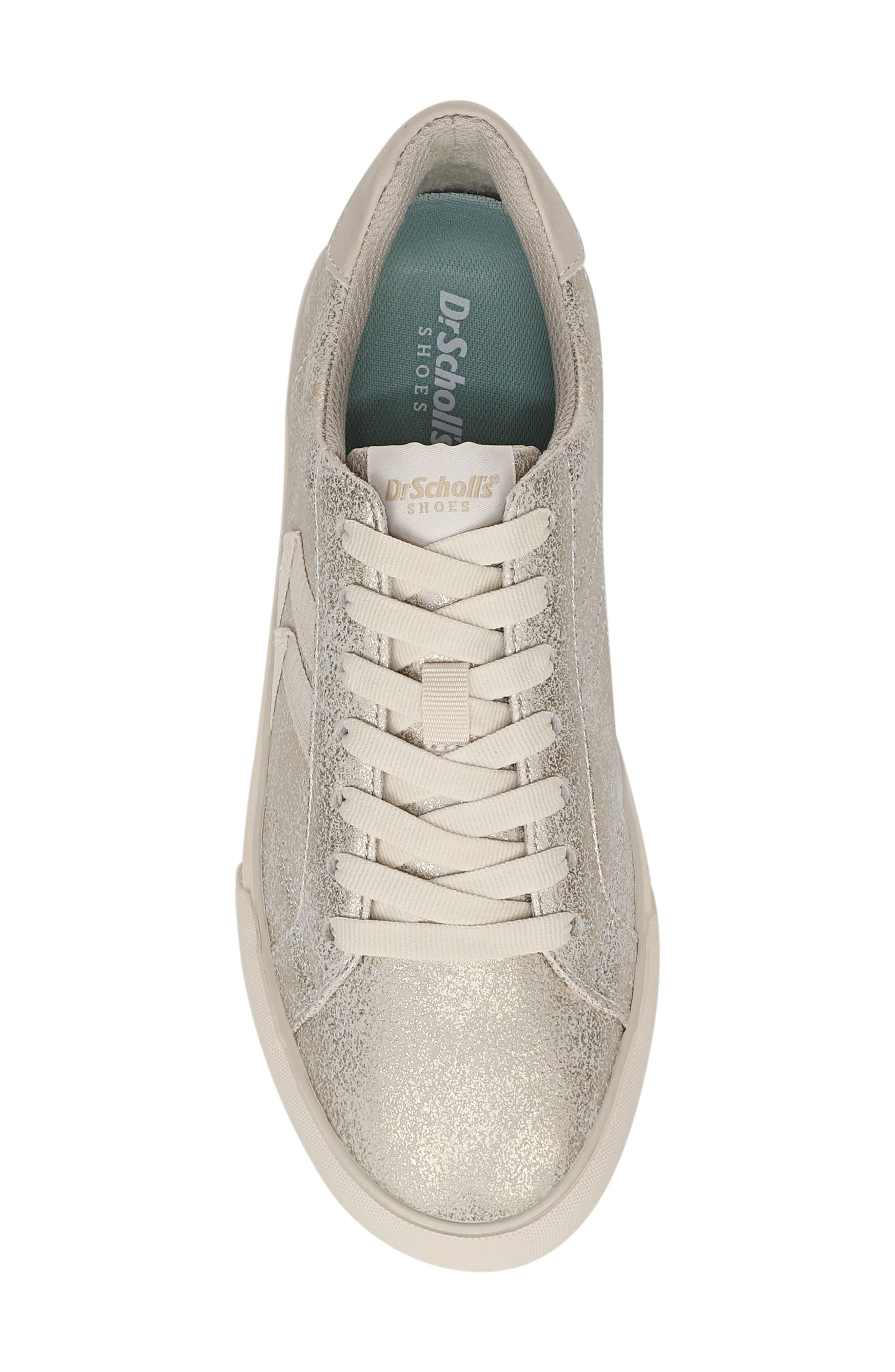 Dr. Scholl's Offline Lace-Up Sneaker - Wide Width Available, Alternate, color, Light Gold