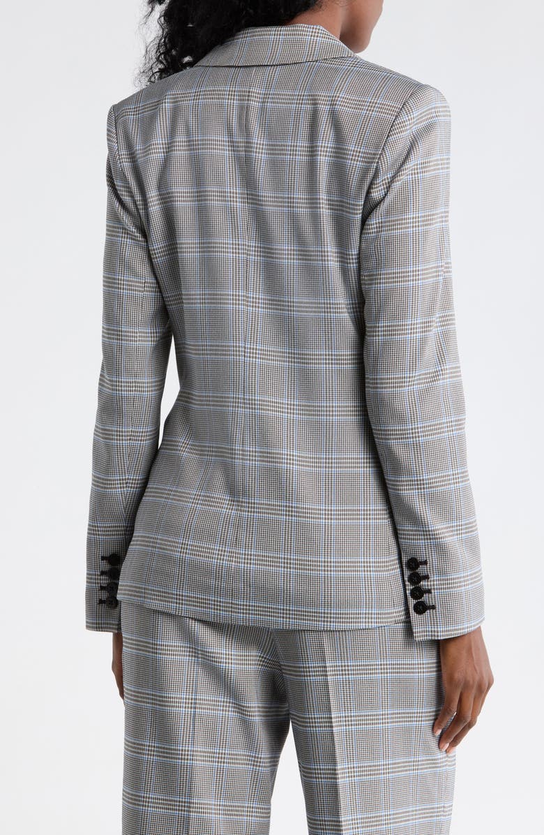 Elie Tahari The Kensington Plaid Blazer, Alternate, color, Kensington Plaid