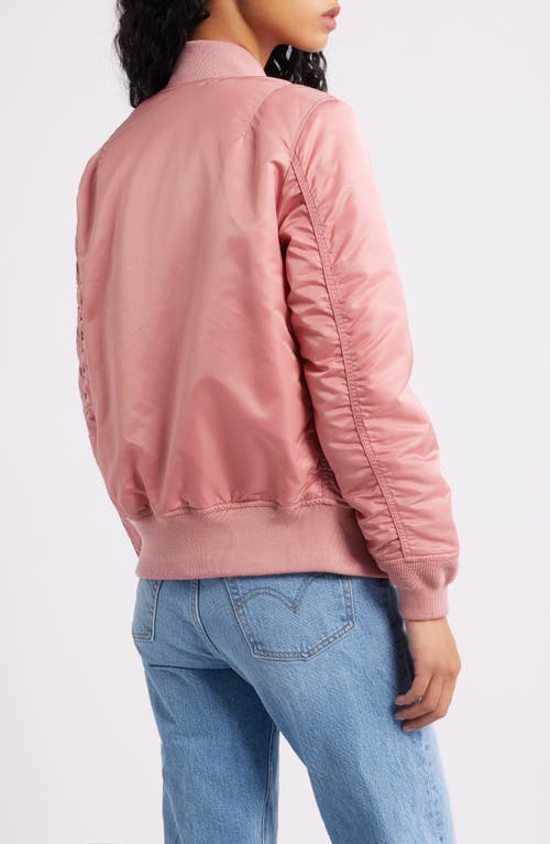 Alpha Industries Ma-1 W Bomber Jacket In Pink