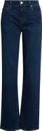 PAIGE Mason Mid Rise Straight Leg Jeans