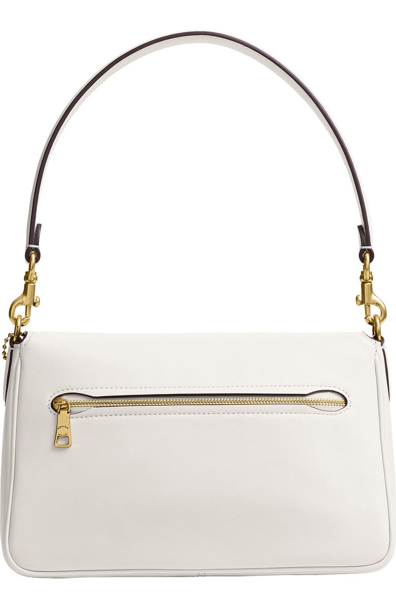 COACH Tabby Soft Leather Shoulder Bag, Alternate, color, B4/Chalk