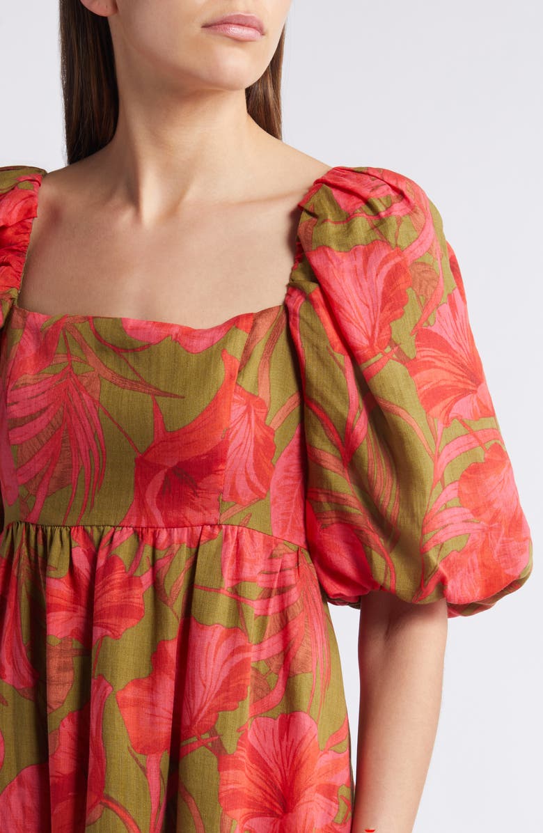 Chelsea28 Puff Sleeve Babydoll Dress, Alternate, color,