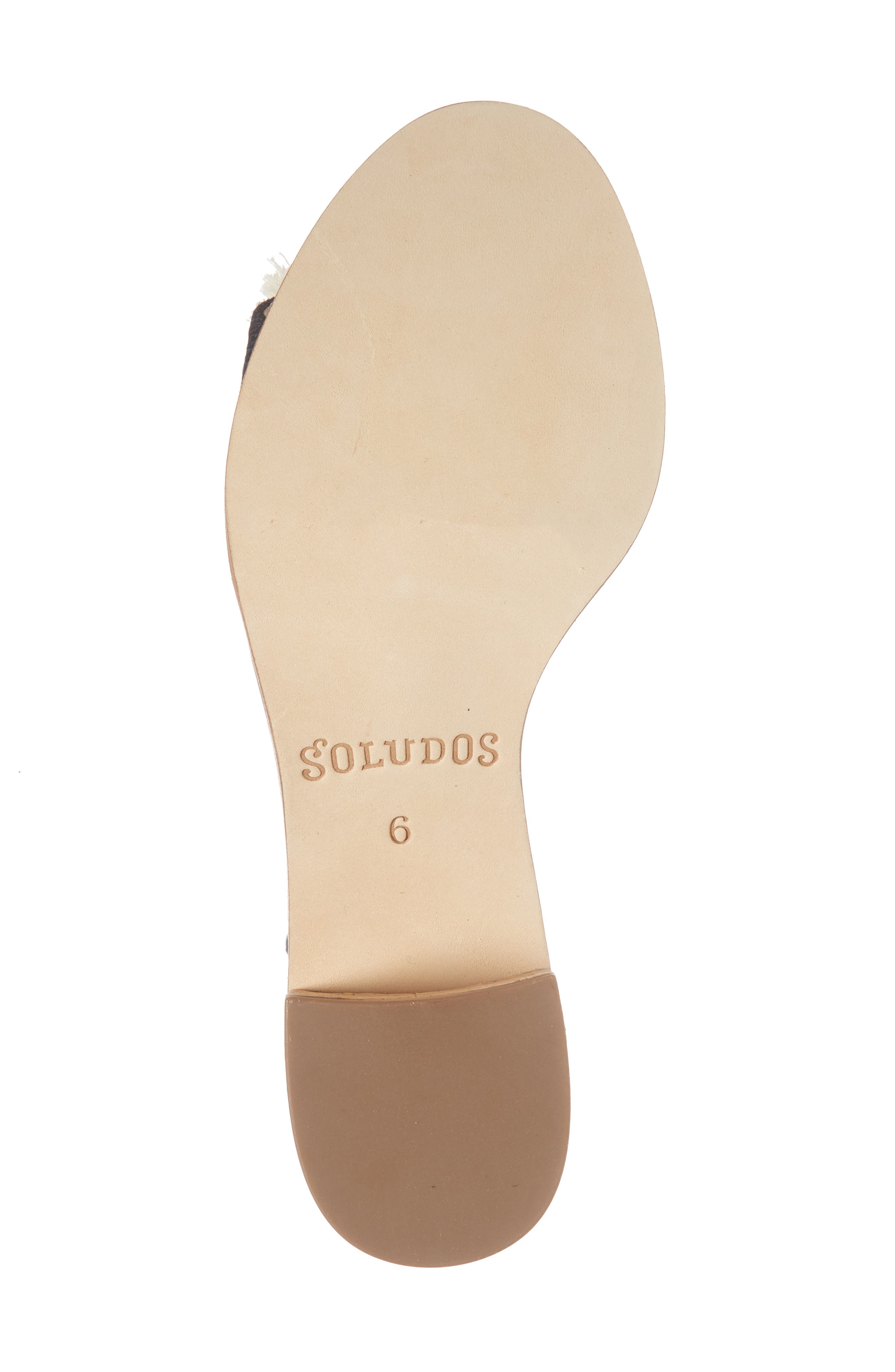 Soludos Capri Pom Pom Heel Sandal, Alternate, color, 