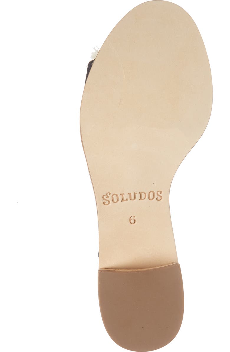 Soludos Capri Pom Pom Heel Sandal, Alternate, color,