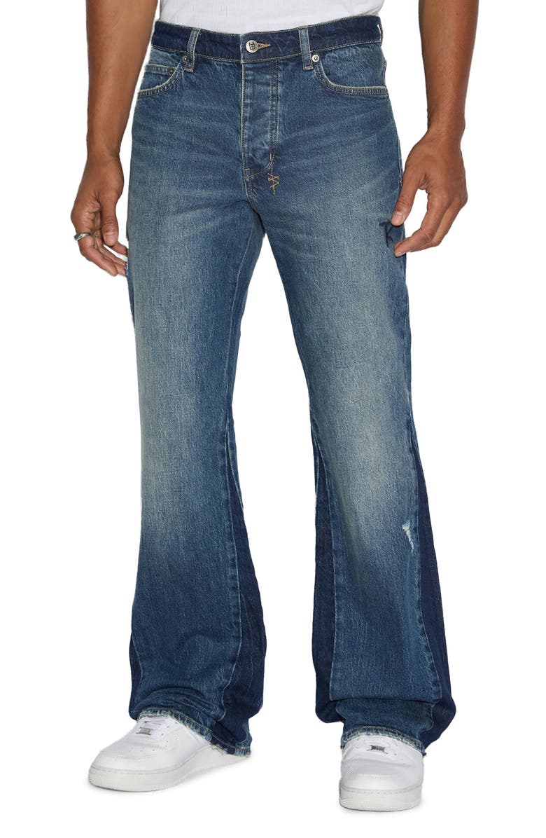 Ksubi Bronko Trip Bootcut Jeans, Main, color, 
