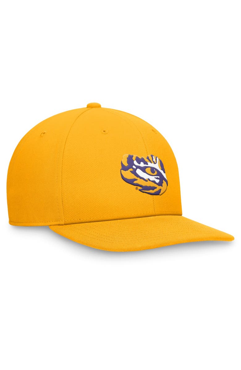 Nike Men's Nike Gold LSU Tigers Primetime Pro Snapback Hat, Alternate, color, Gold