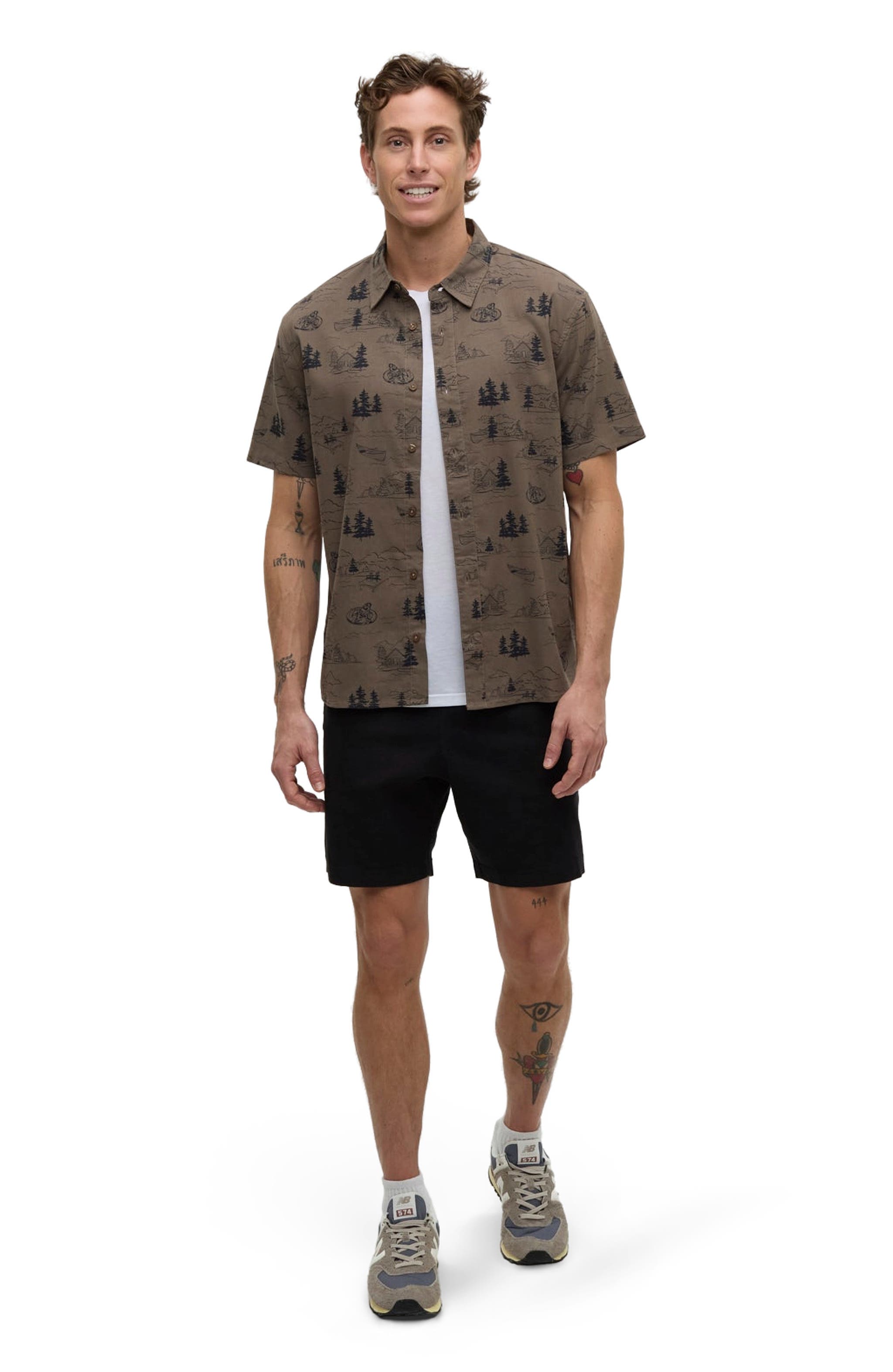 tentree Redwood Shirt (Men) | Nordstrom
