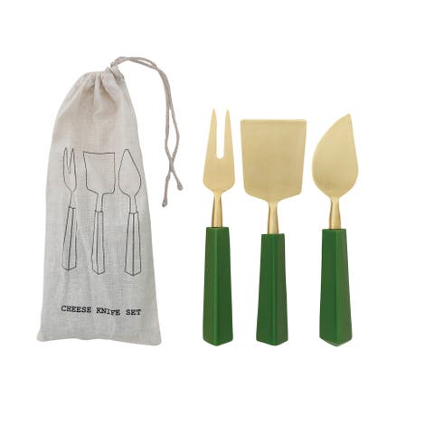 Resin & Cheese Knife Trio