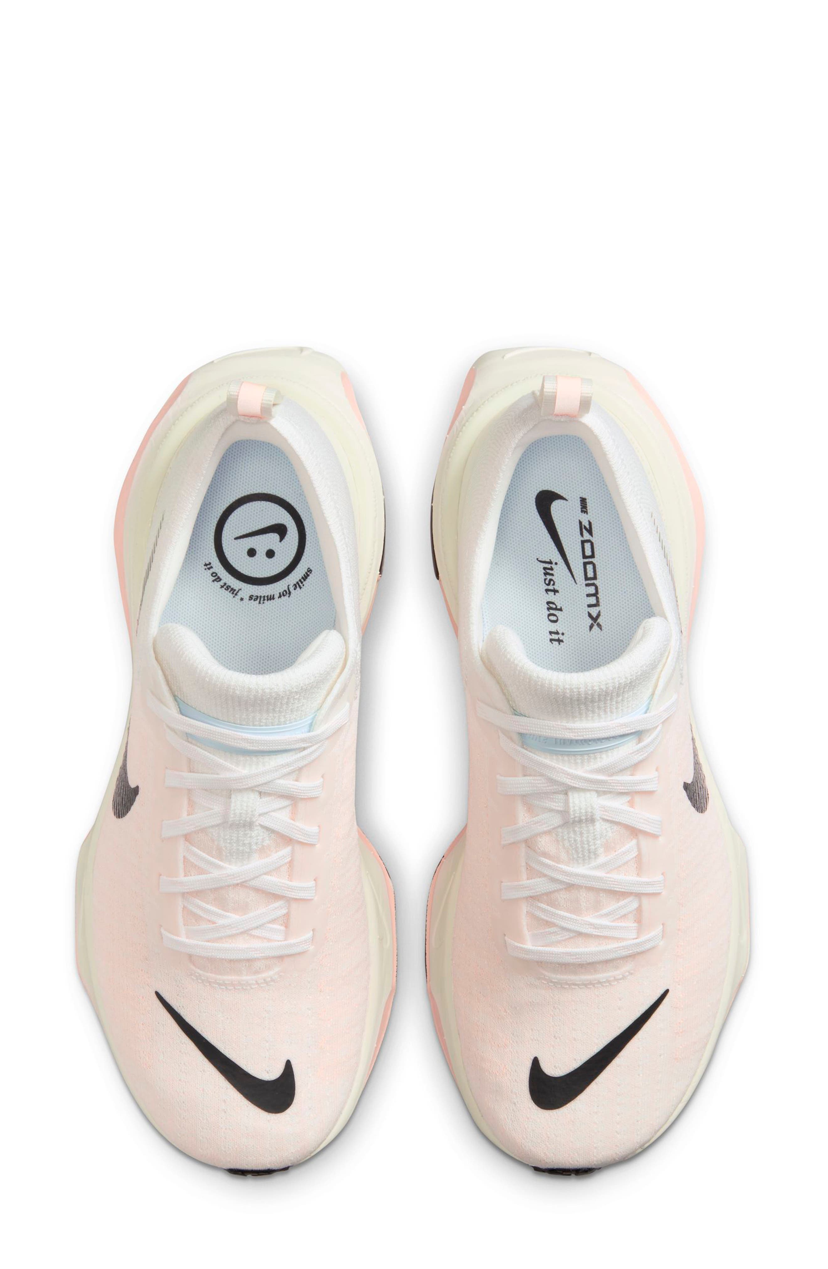 Nike ZoomX Invincible Run 3 Running Shoe, Alternate, color, White/ Black/ Blue