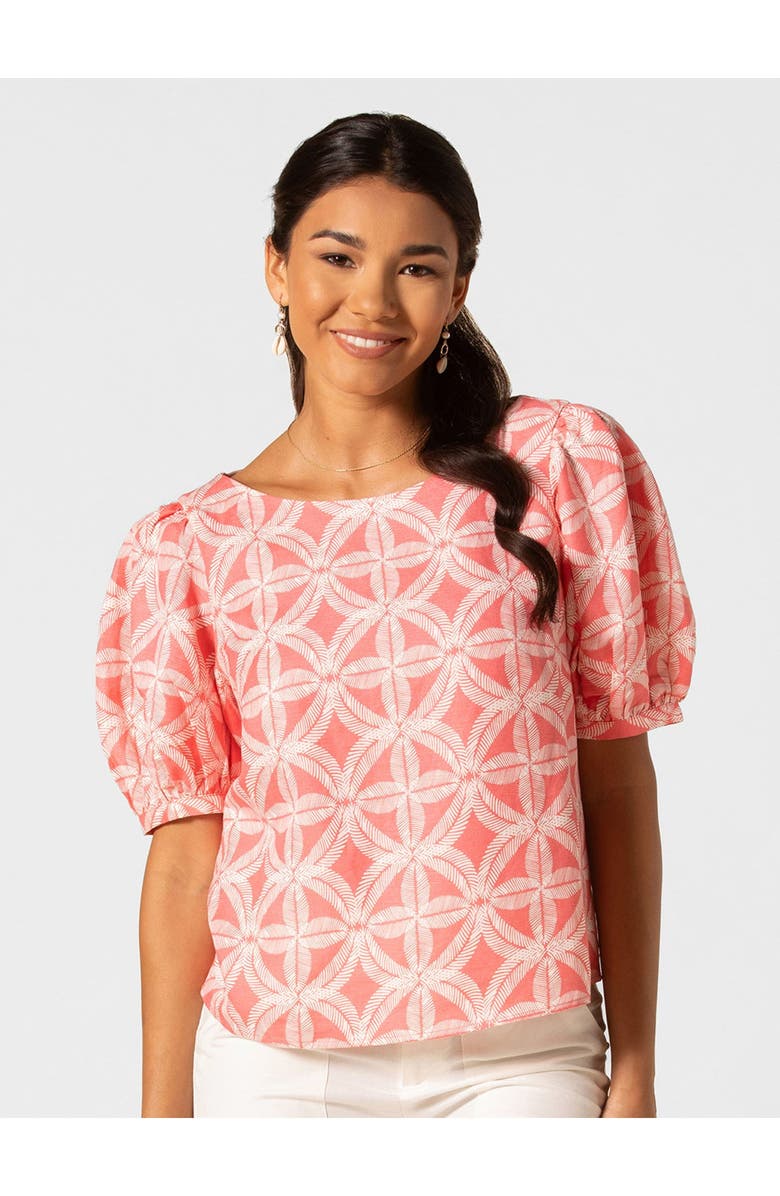Tori Richard Breeze Block Beth Top, Main, color, 
