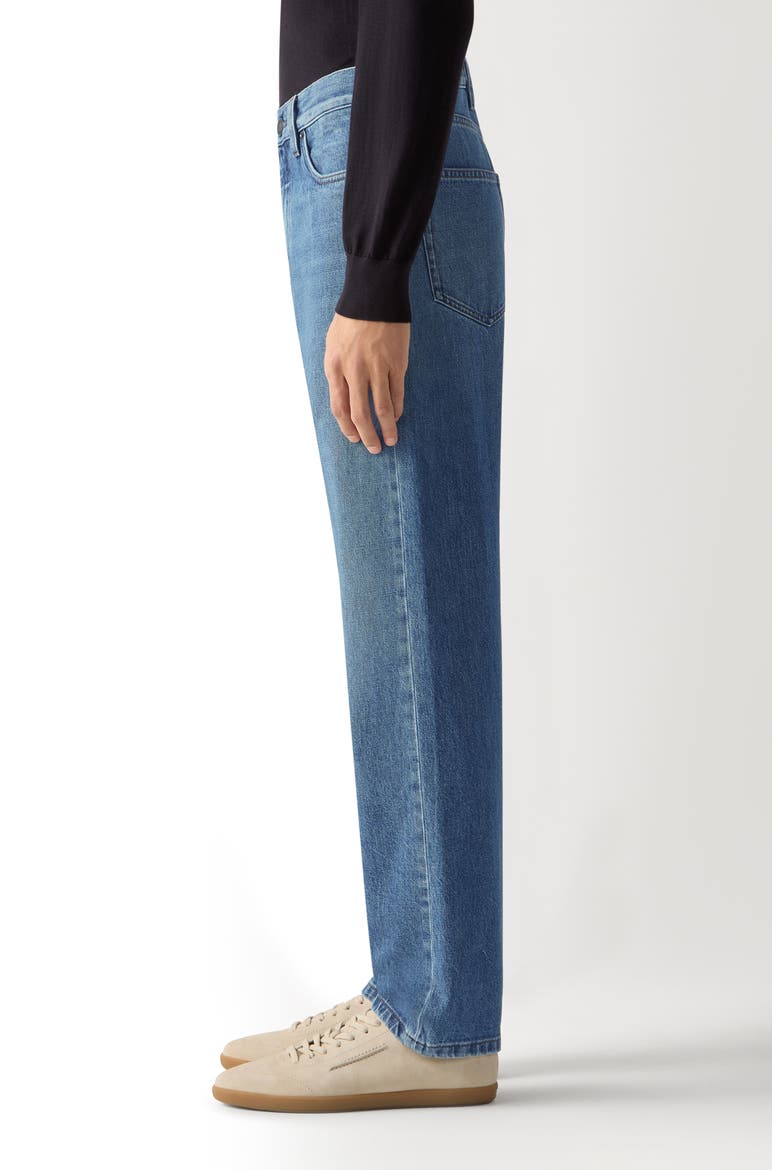 Bleached Cotton Roccia Jeans, Alternate, color, LIGHT BLUE