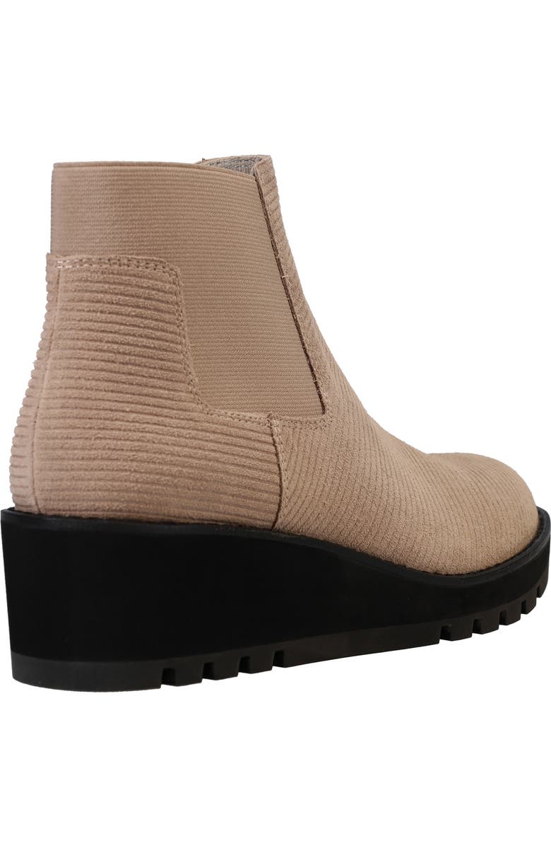 Eileen Fisher Chelsea Wedge Bootie, Alternate, color, Taupe