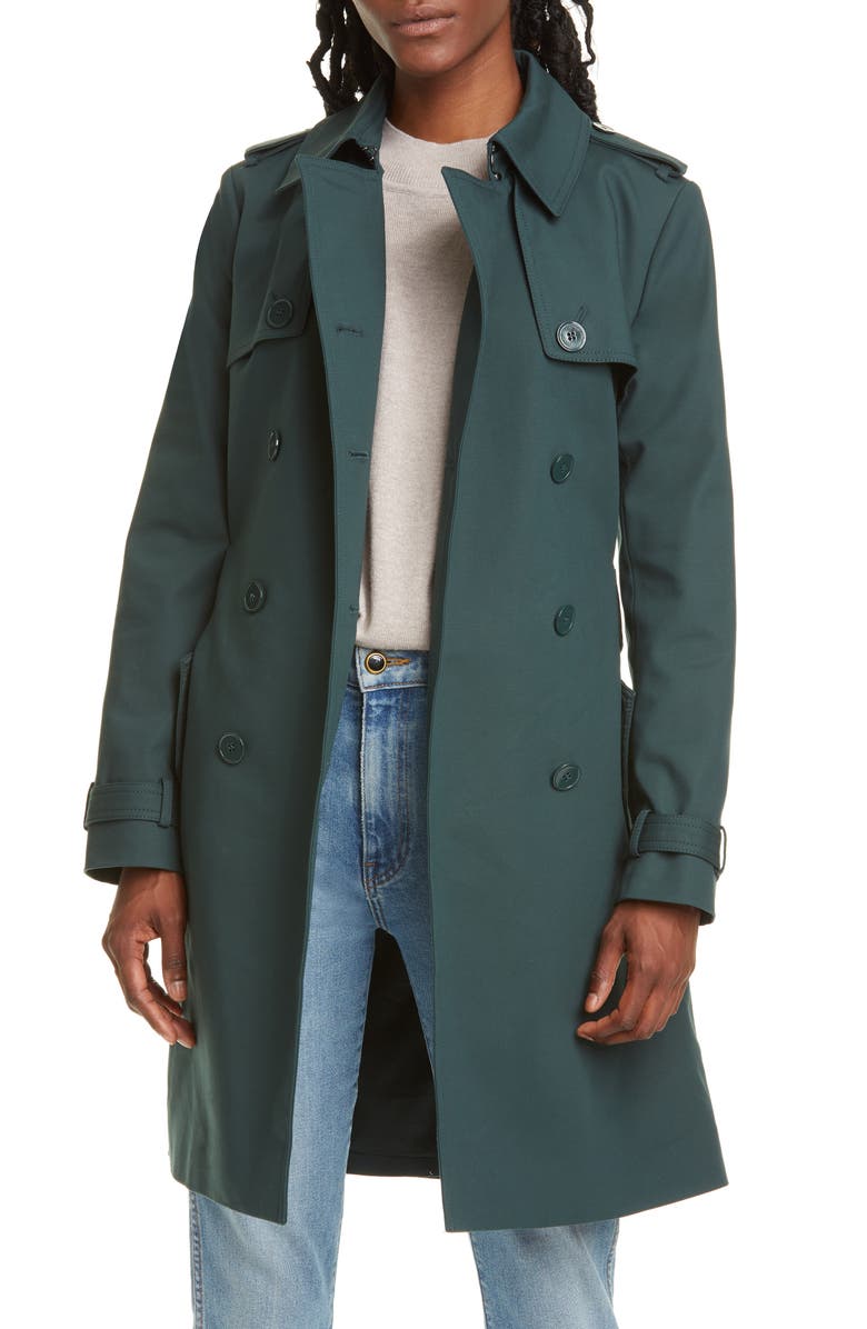 Club Monaco Viveca Trench Coat, Main, color, 